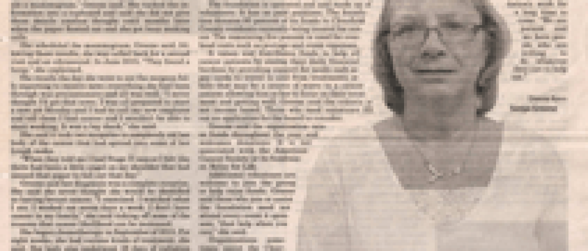 Curwensville woman founds cancer support group. Curwensville woman founds cancer support group.